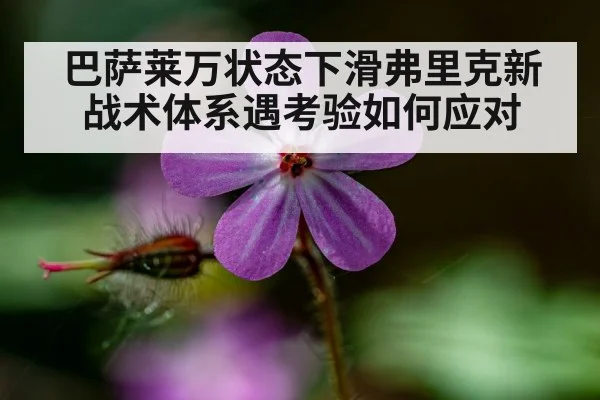 巴萨莱万状态下滑弗里克新战术体系遇考验如何应对